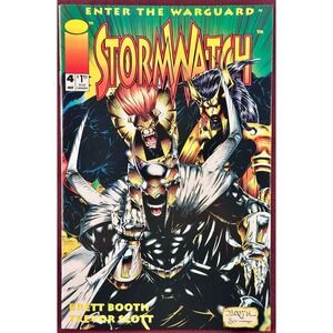 Stormwatch 4 Comic Book 1993 Wildstorm Image Comics Brett Booth Trevor Scott